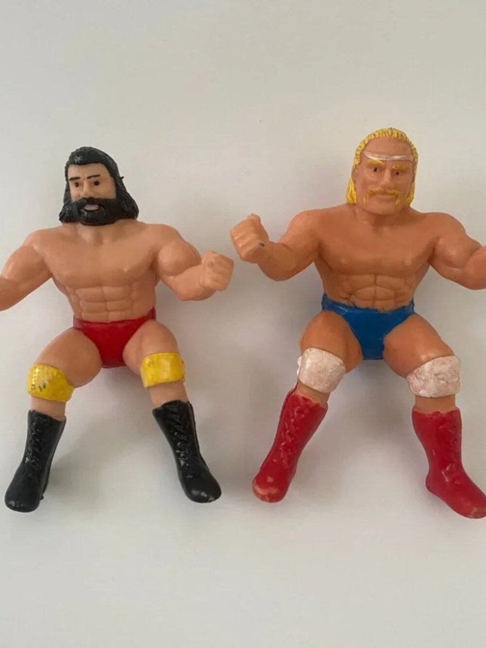 Vintage 1980’s USA vs. Russia USSR Thumb Wrestler figures